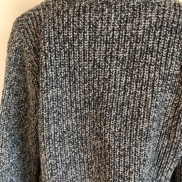 Express Marled Waterfall Cropped Cardigan Sweater Jacket, size Medium - Picture 9 of 16